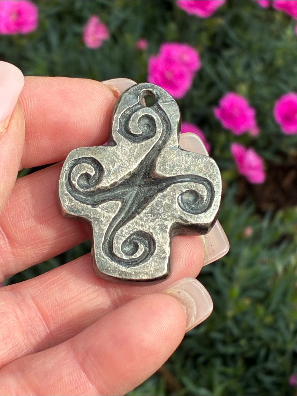 BEAUTIFUL UNIQUE DARNAS STERLING PENDANT! Gorgeous! - Picture 4 of 6